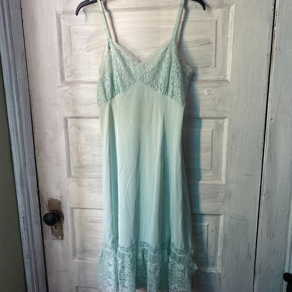 Vintage Lace Slip Dress Nightie